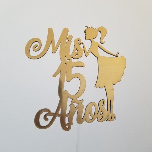 Cake Topper / Birthday cake topper /Birthday Decorations/ Birthday party - Picture 3 of 3